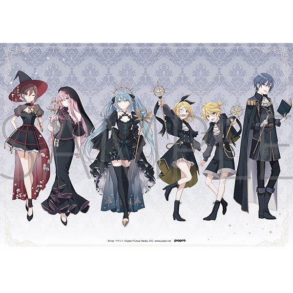 初音ミクシリーズ 布ポスター 初音ミク 魔法使い: キャラグッズ