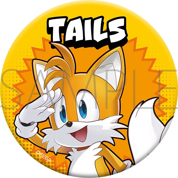 ソニック 缶バッジ テイルス: キャラグッズ｜ムービック（movic）