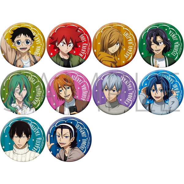 弱虫ペダル GLORY LINE ブラインド缶バッジ 秋の待ち合わせ: キャラ