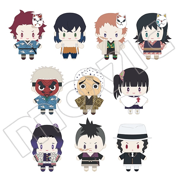 鬼滅の刃 パペラ フィンガーマスコットコレクション 第一弾: キャラ