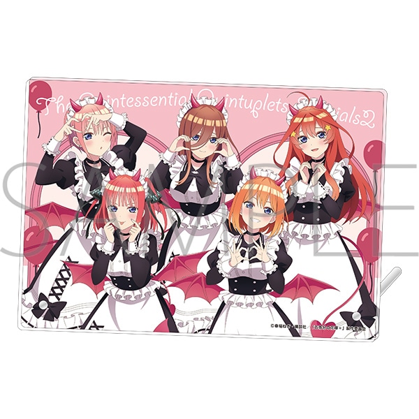五等分の花嫁＊ アクリルアートパネル（小悪魔メイド）: キャラグッズ