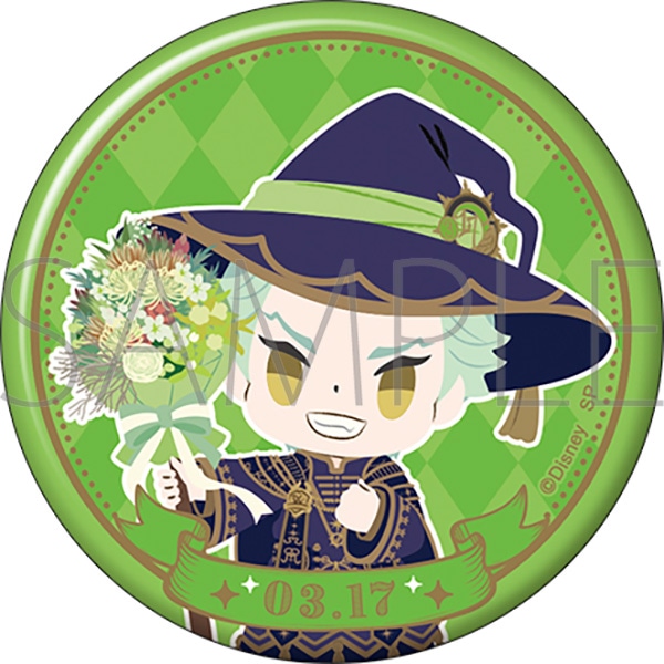 ディズニー ツイステッドワンダーランド アクリルパネル＆缶バッジ