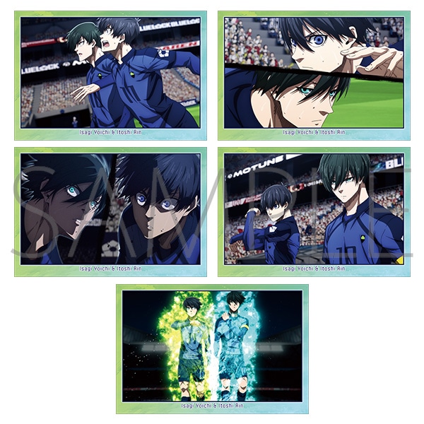 ブルーロック2期 ポストカードセット／潔 世一＆糸師 凛: キャラグッズ
