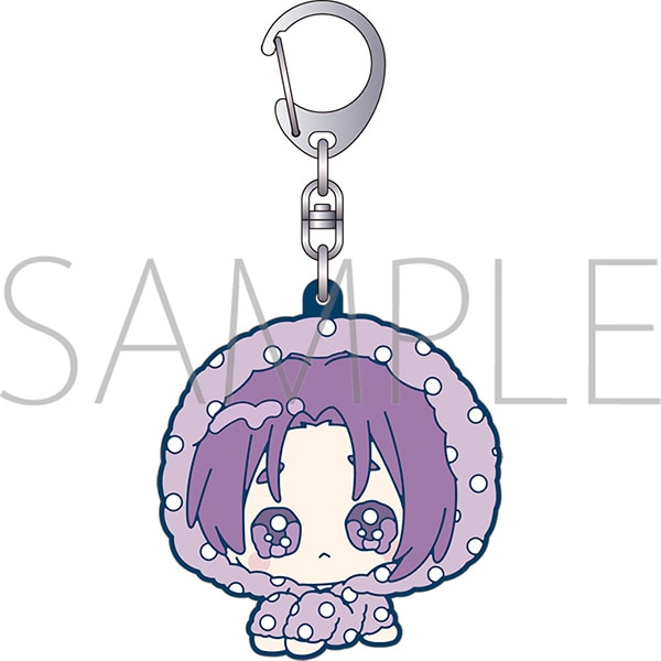 ブルーロック2期 ラバーキーホルダー／（みにぴえんず）御影 玲王