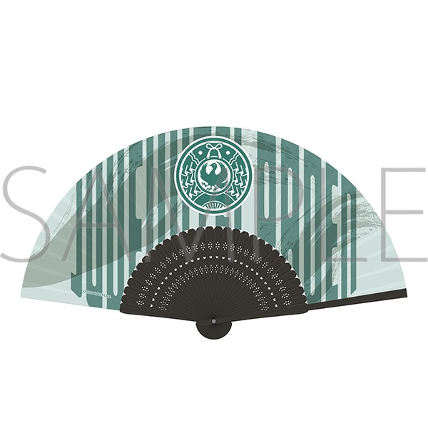 ホロライブ 扇子／墨彩の宴ver. 儒烏風亭らでん: キャラグッズ