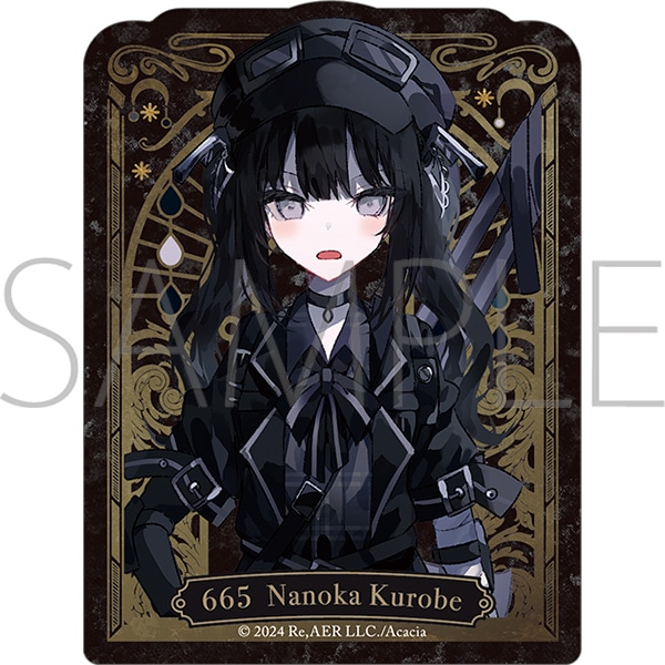 魔法少女ノ魔女裁判 ステッカー／黒部ナノカ: キャラグッズ