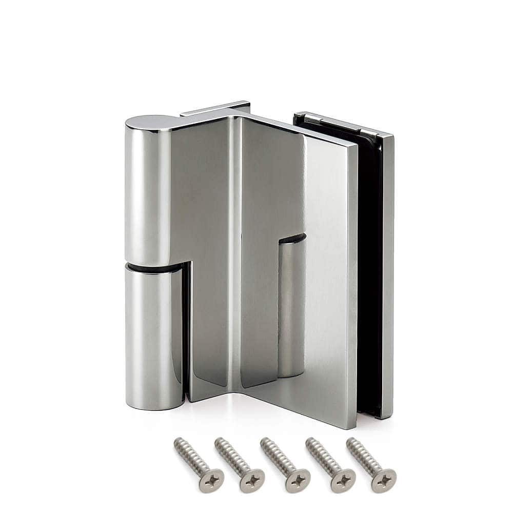 ステンレス ガラスドア用グラビティー丁番 GH-G02型 自閉/自開