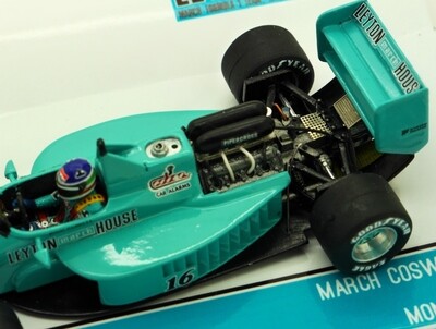 1987 Tameo Leyton House March 871 - I Capelli - Monaco GP - 1/43