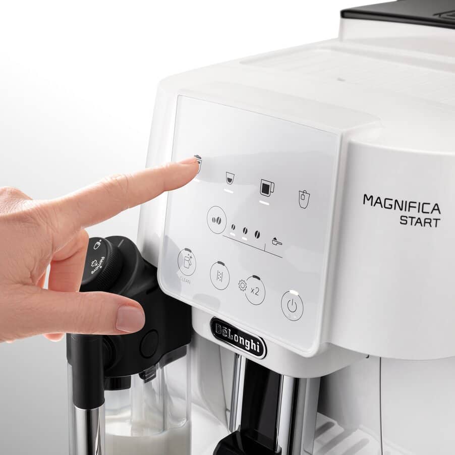 マグニフィカ スタート 全自動コーヒーマシン ホワイト ECAM22062W