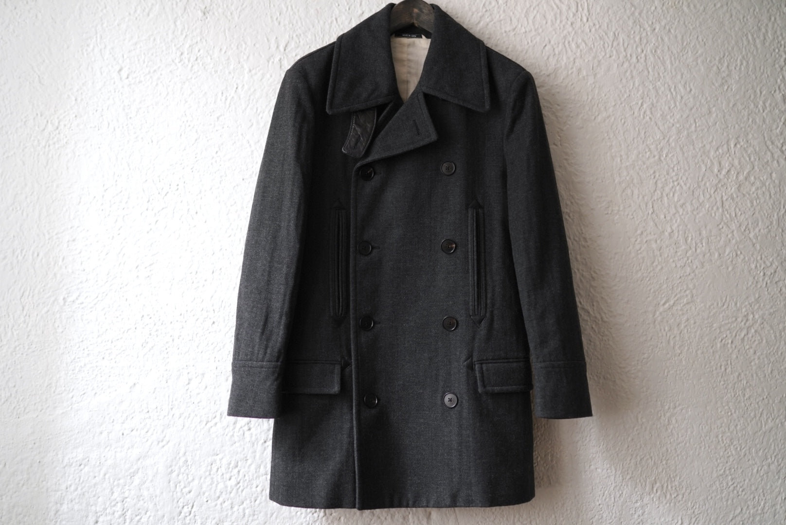 14AW REPLICA ウールPコート / Maison Martin Margiela(メゾンマルタン