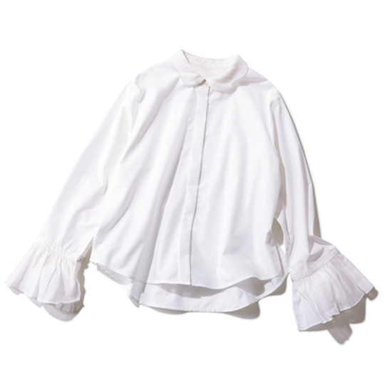 mare]スカラップカラーブラウス | KOBUNSHA SELECT SHOP | [mare