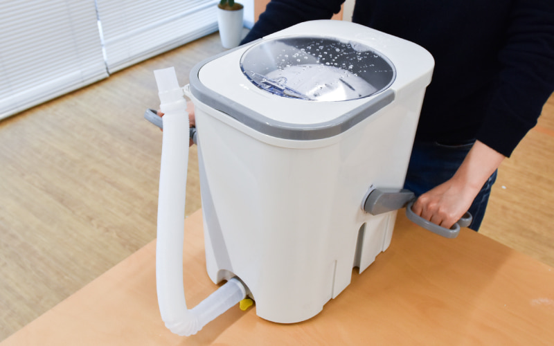 ドラム式手動洗濯機「ぐるぐるぶんまわ槽mini」 | 【公式】サンコー