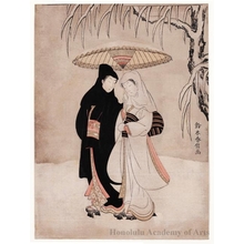 鈴木春信による浮世絵「Two Lovers」