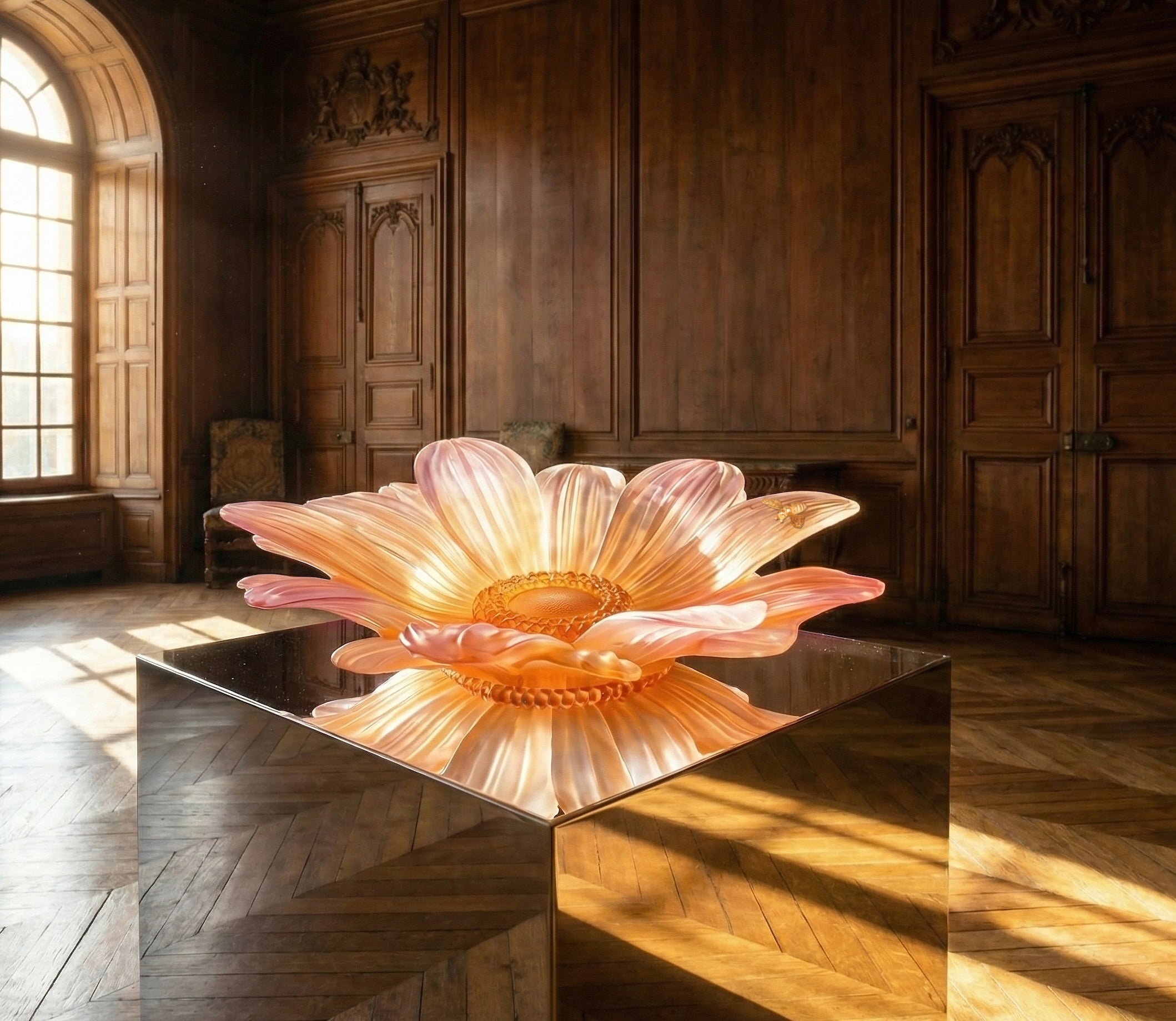 Végétale Wall Lamp Turquoise – Daum