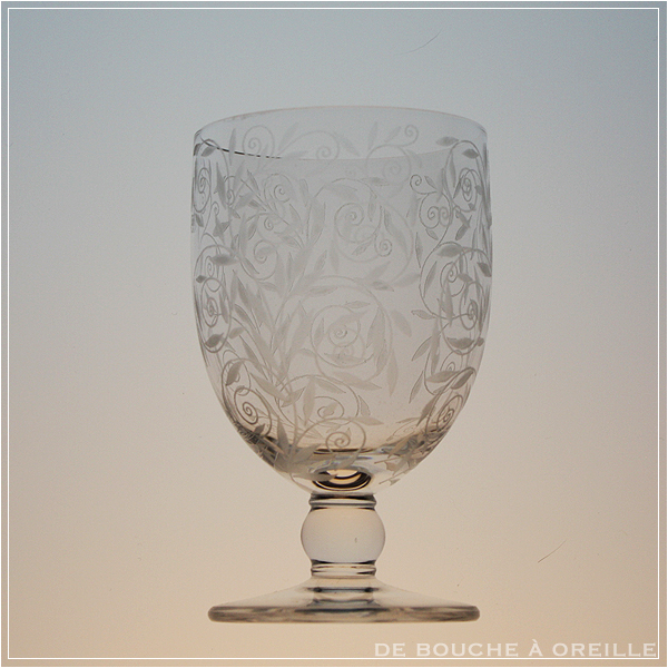 オールドバカラ アンティーク DE BOUCHE A OREILLE / Baccarat Golfe