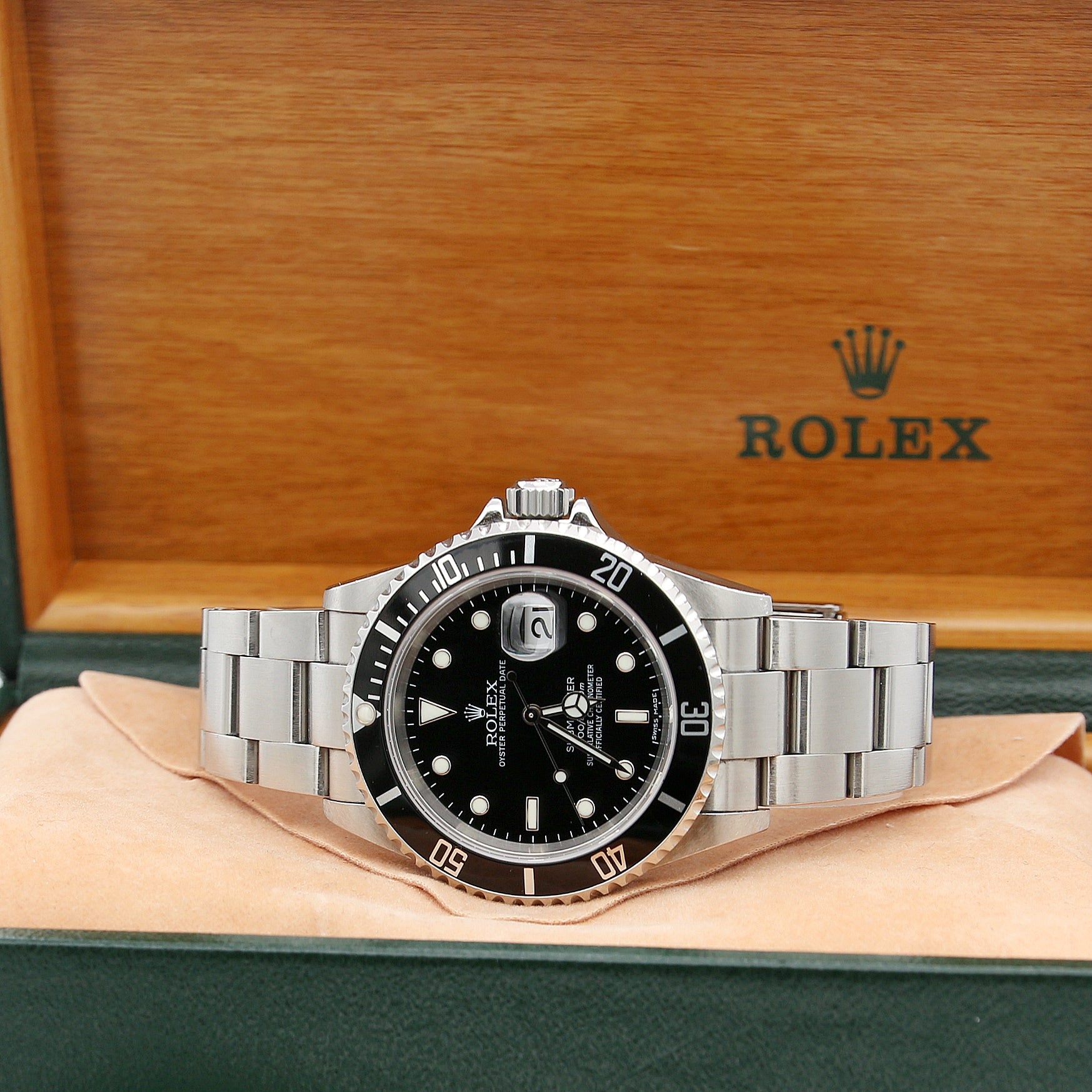 Buy Watch Rolex Submariner Date ref. 16610T - Oyster bracelet Full