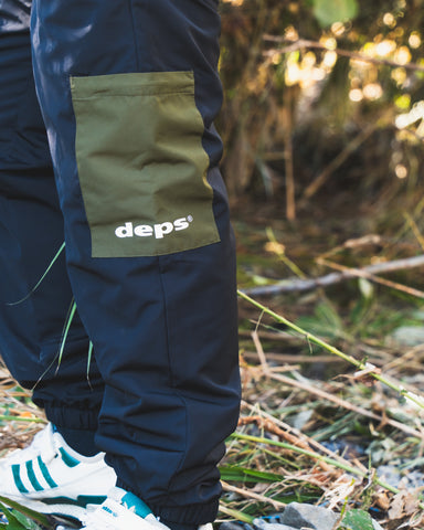 deps NYLON CARGO PANTS【BLACK×BLACK】 – DEPS online