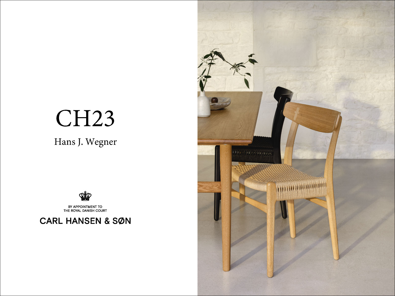 CARL HANSEN&SON CH20 オーク オイルフィニッシュ CH20（エルボー
