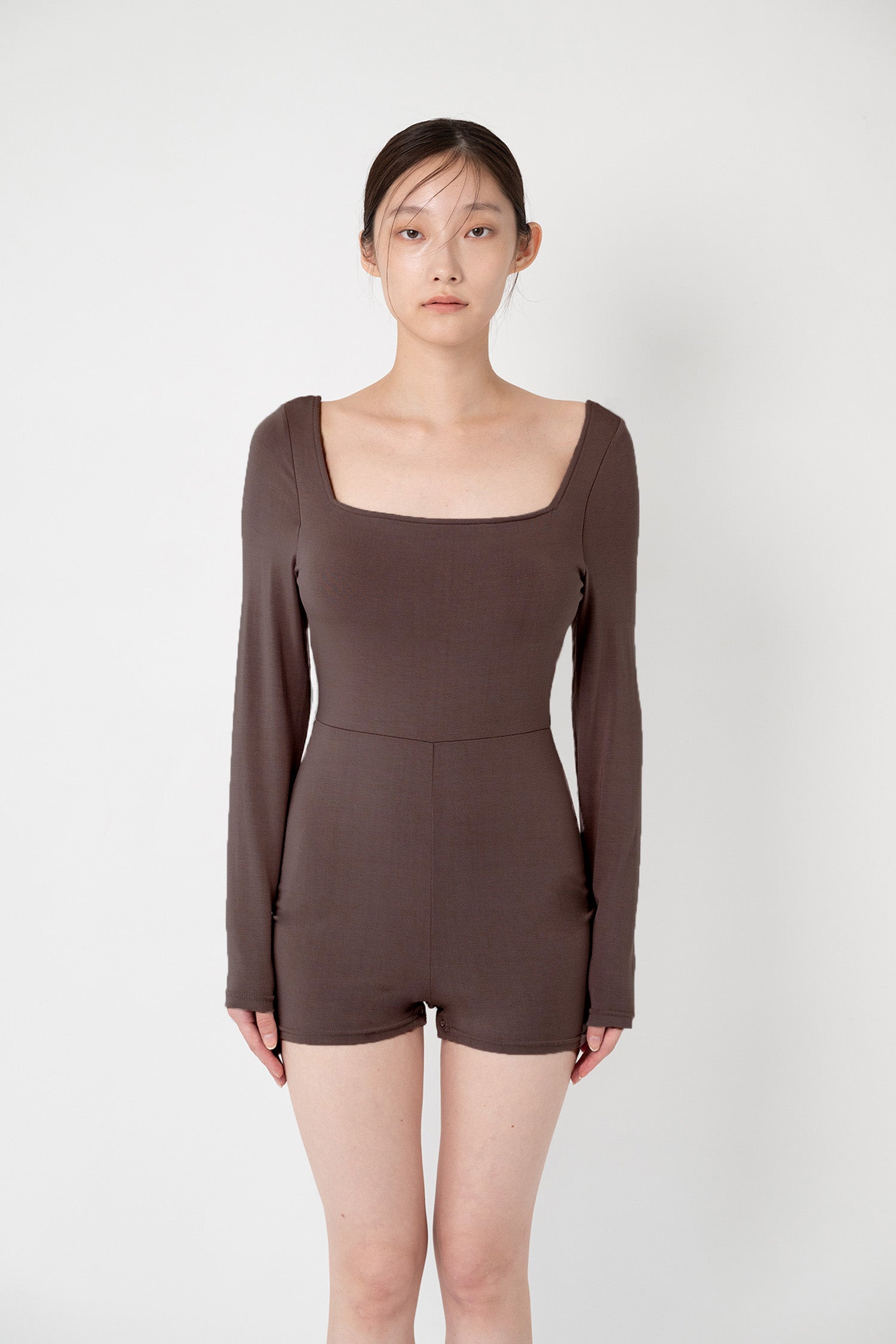 Collagen Square Neck Romper – determ;