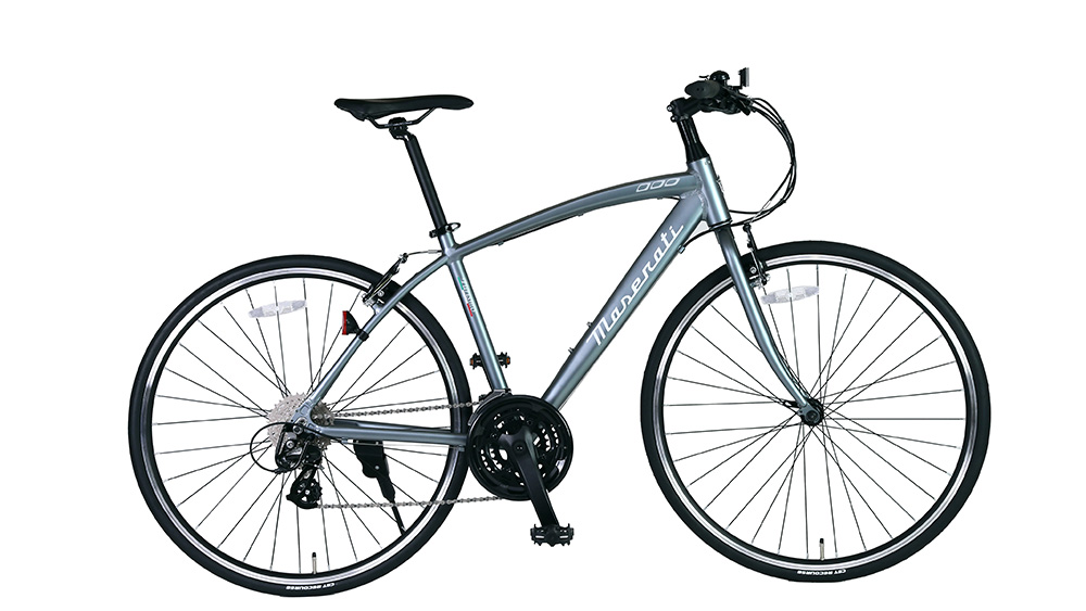 三又の槍のロゴが輝く高級車ブランド「マセラティ」の自転車が登場、気