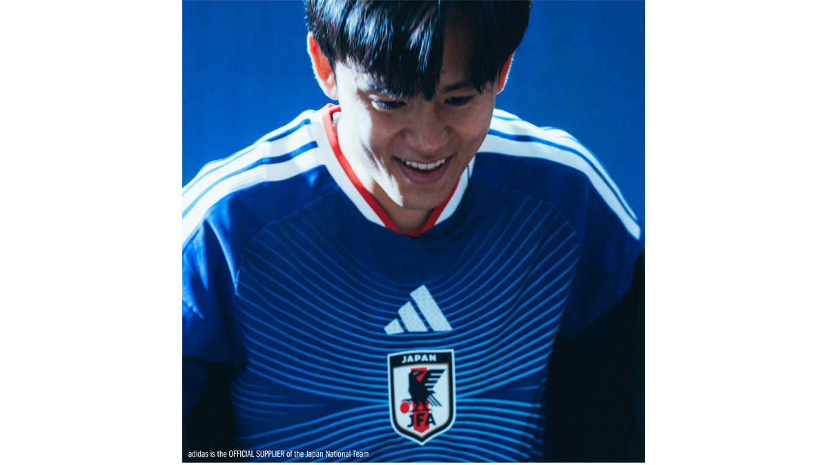 コンセプトは「HORIZON」サッカーW杯北中米大会の日本代表ユニフォーム
