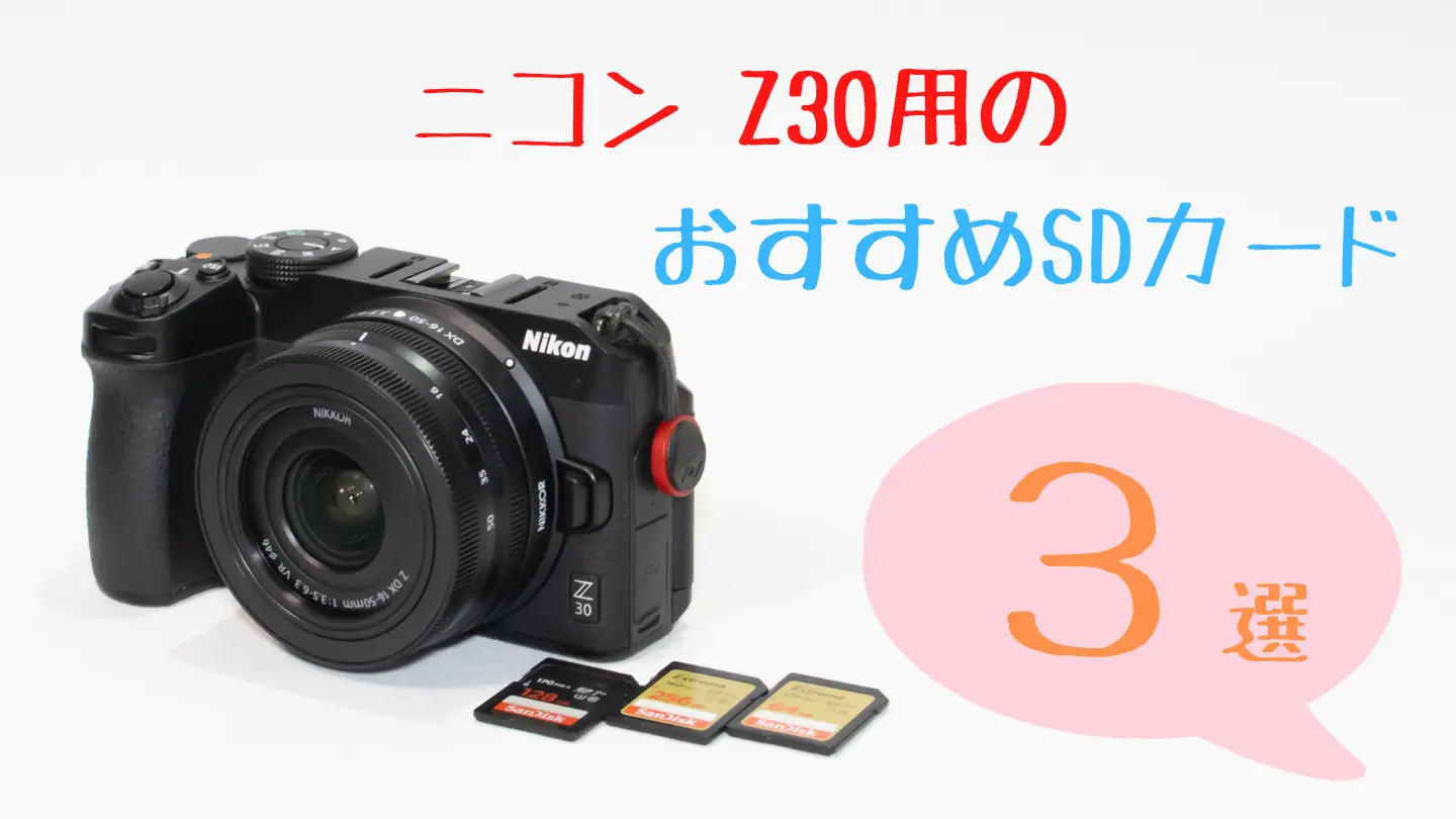 ニコンZ30におすすめのSDカード3選＆選び方 | digi-cam.net