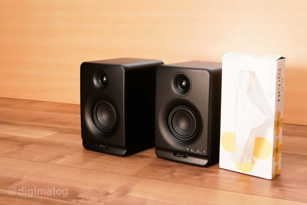 小型でおすすめのモニタースピーカーDONNER DYNA3をレビュー！普段使い