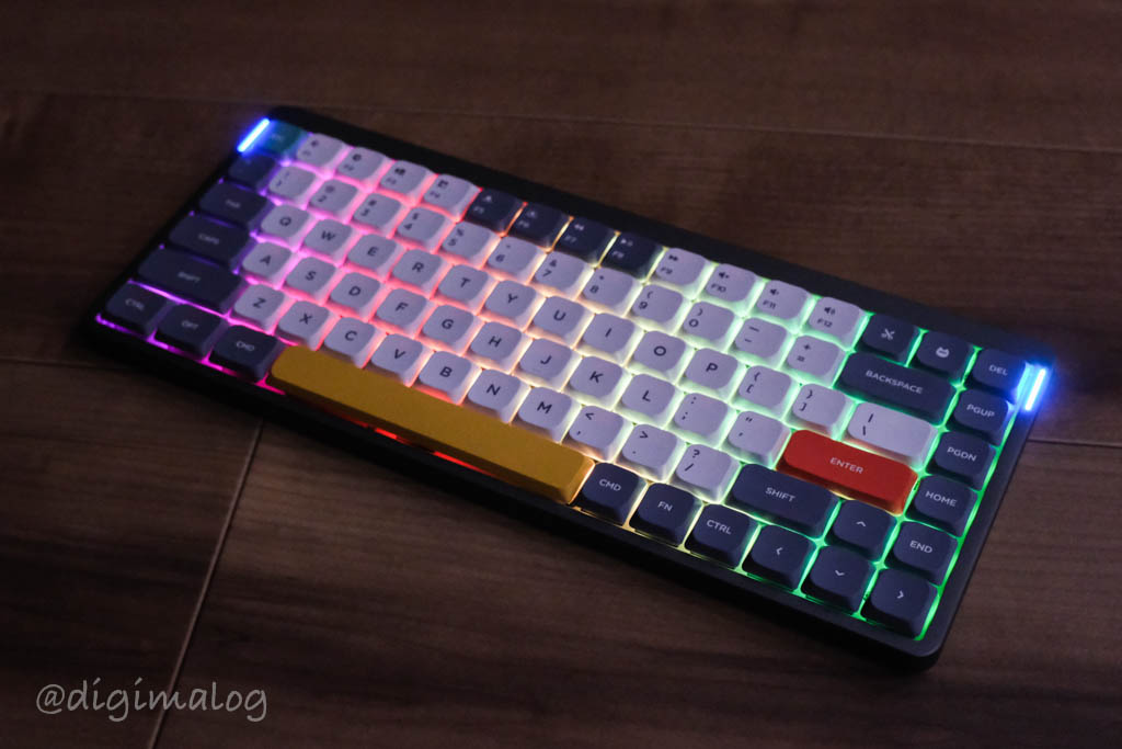 レビュー】NuPhy Air75はスリムなメカニカルキーボードでMac/Win兼用