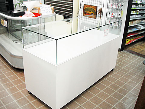 カウンターショーケース | ガラスショーケースの制作・通販なら石山製作所