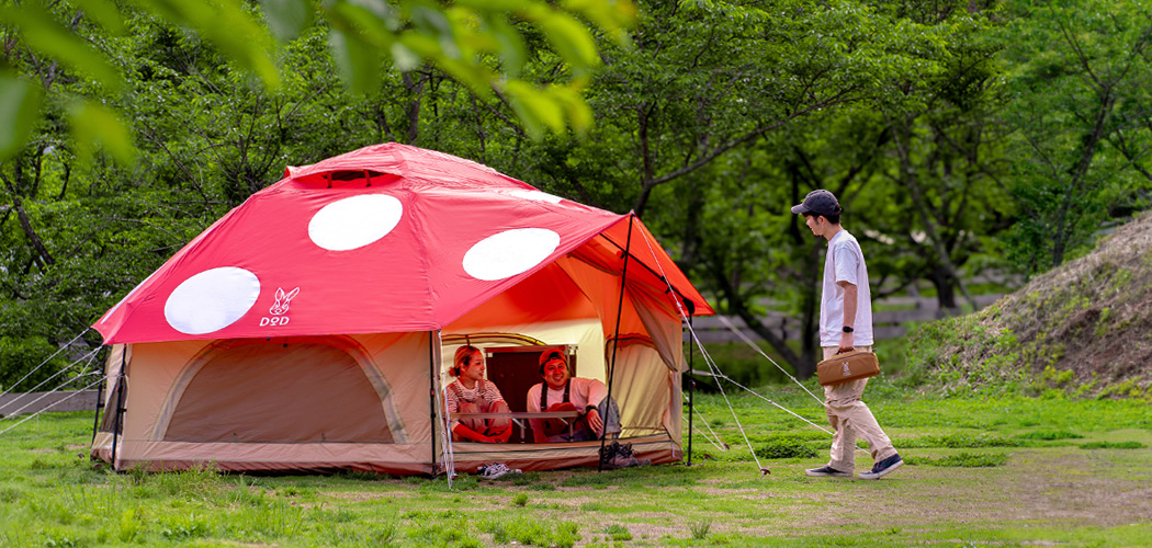 キノコテントシリーズ | DOD STORE（ディーオーディー公式オンライン