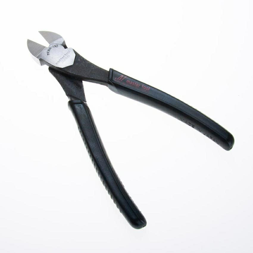 MKNHB-190 偏芯倍力ニッパ薄刃フラット マスターツール | 道具屋オンライン