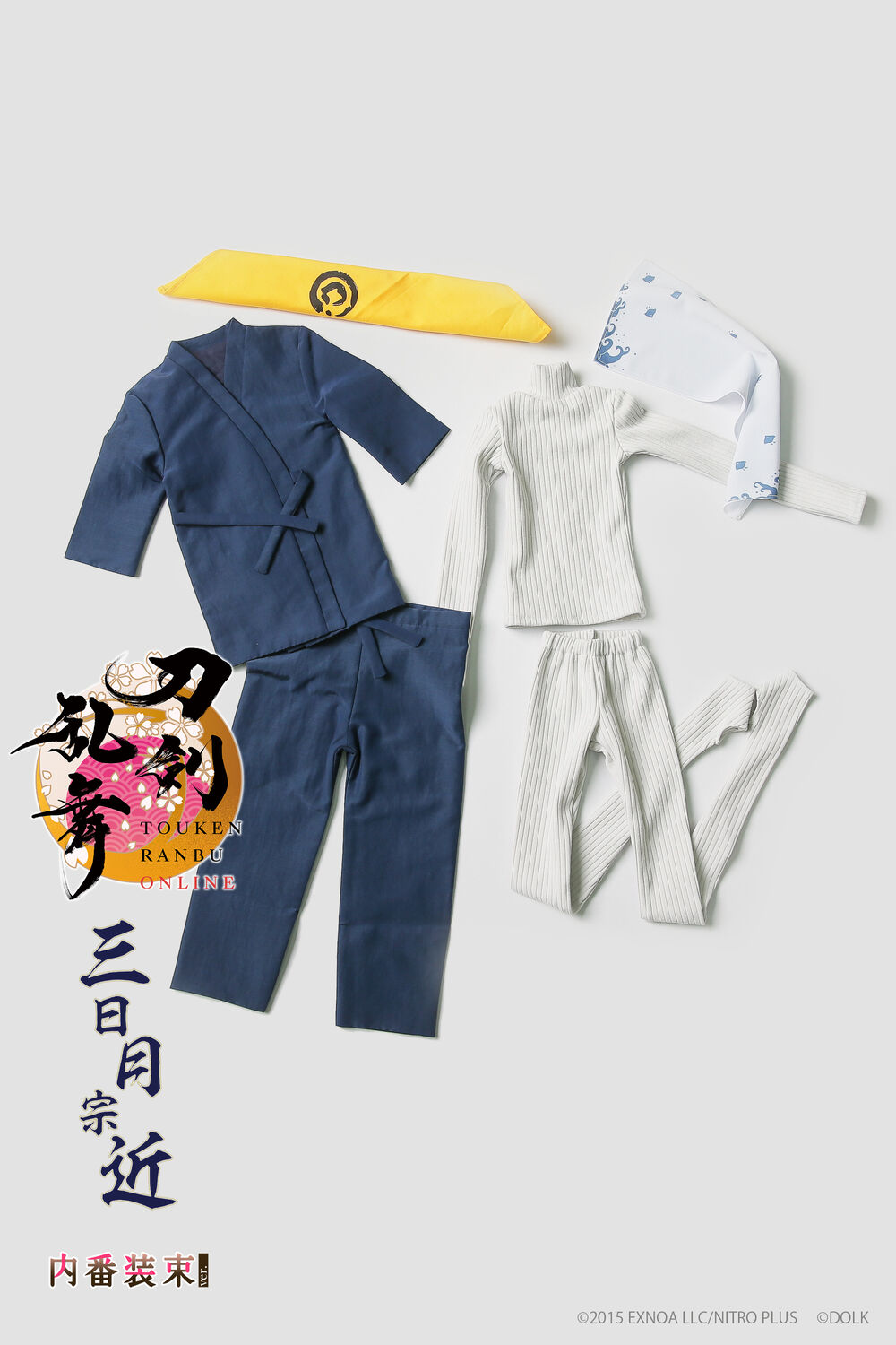 刀剣乱舞ONLINE」三日月宗近 内番装束 -衣装セット｜DOLK（ドルク）