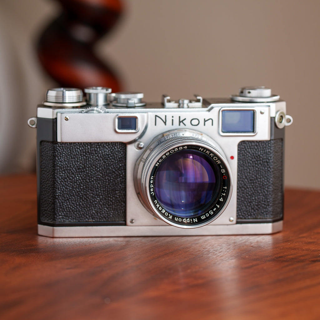 Nikon S2+Nikkor-S.C 50mm f/1.4 【OH済み】 – Doppietta-Tokyo