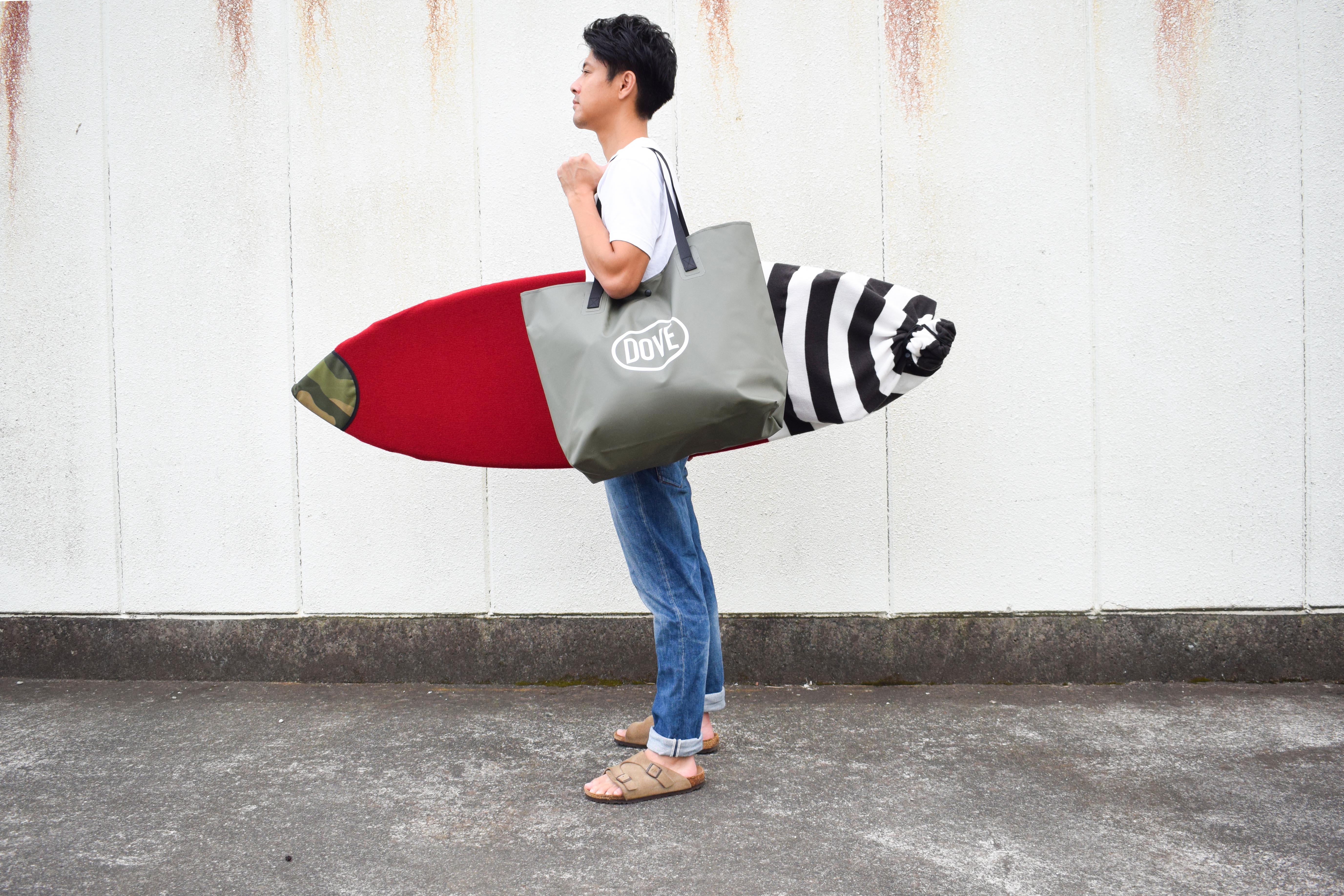 DOVE ターポリンバックをご紹介☆ | 国産高級ウェットスーツのDOVE