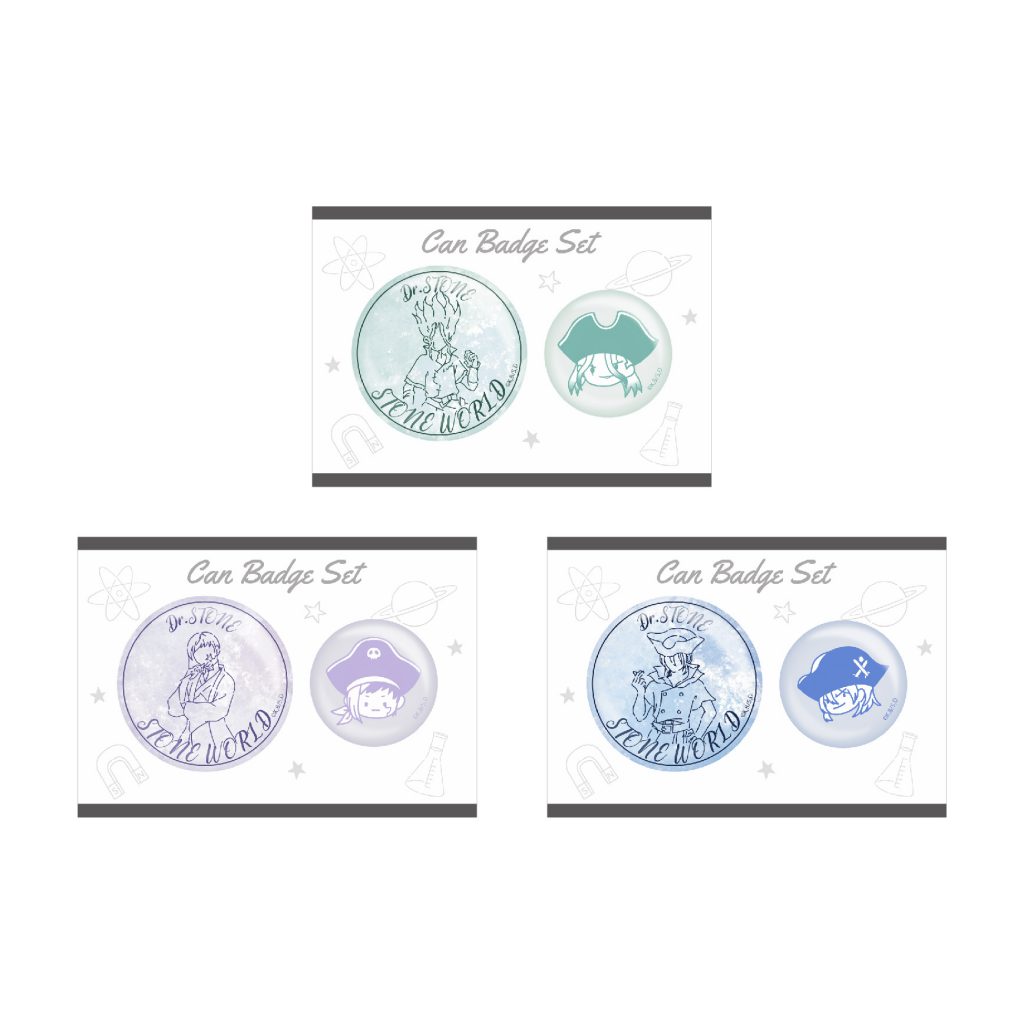 缶バッジ2個セット JF2022 Ver. ドクターストーン スタンレー ジェノ