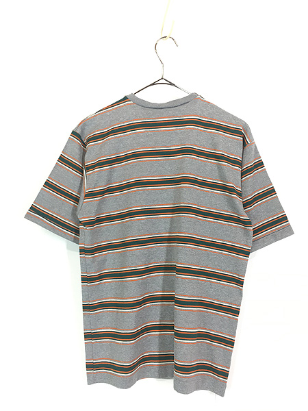 古着 60s Velva Sheen 「Creighton」 オールド マルチ ボーダー T