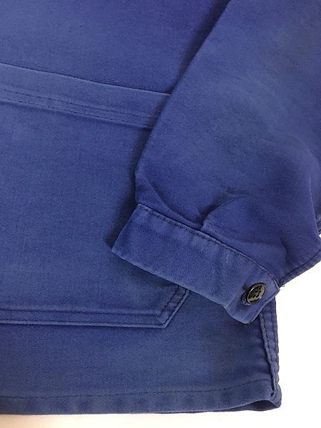 古着 70s-80s フランス製 Dubure&Deverchere ユーロ インクブルー