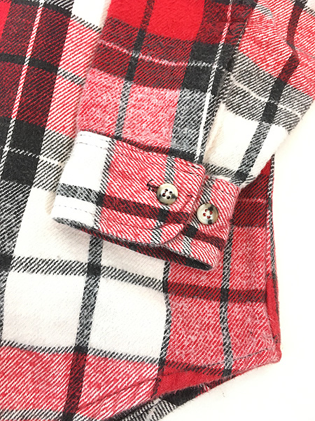 古着 80s USA製 St John's Bay BIG MAC 好配色 チェック ヘビー