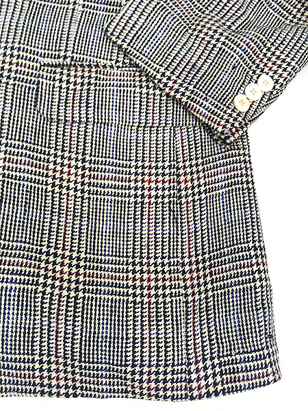 古着 80s USA製 Burberrys × Jacobson's 豪華 100% シルク テーラード