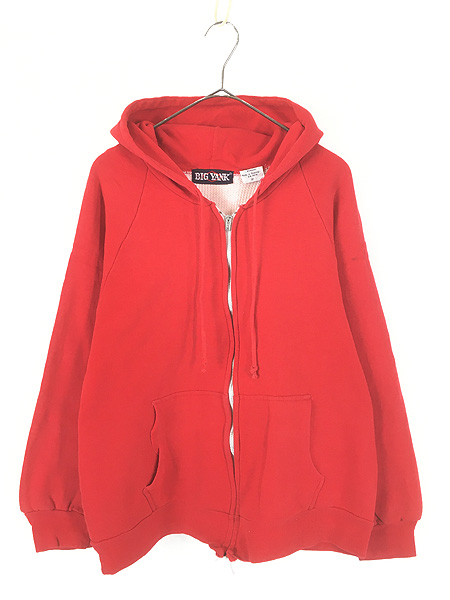 古着 70s ルーマニア製 BIG YANK 無地 ソリッド 裏サーマル ダブル