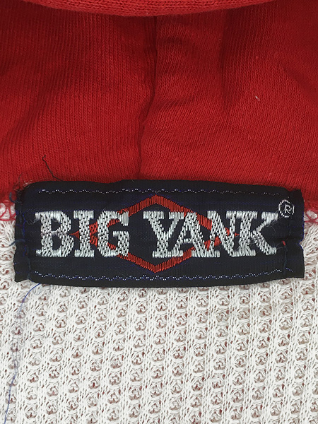 古着 70s ルーマニア製 BIG YANK 無地 ソリッド 裏サーマル ダブル