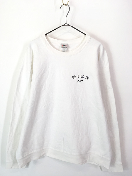 古着 90s USA製 NIKE スウォッシュ ロゴ ワンポイント ソリッド