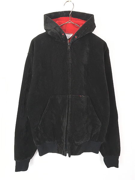 古着 80s USA製 Carhartt 裏地 フリース ワンポイント 刺しゅう