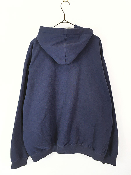 古着 00s Carhartt ワンポイント ソリッド スウェット ジップ パーカー