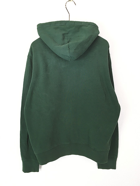 古着 Polo Ralph Lauren ワンポイント ソリッド スウェット ジップ