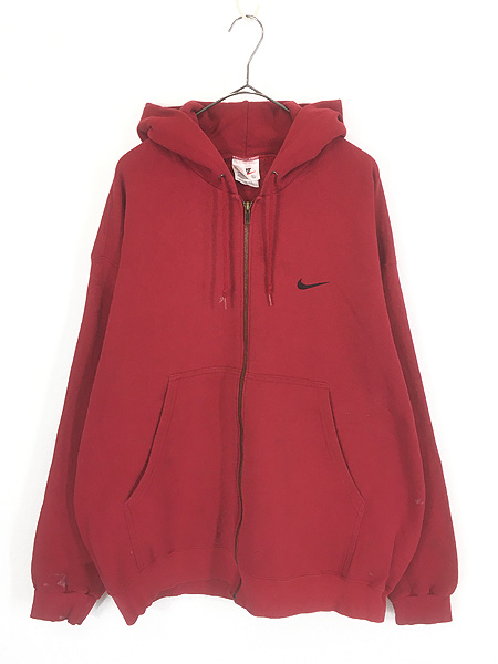 古着 90s USA製 NIKE スウォッシュ ワンポイント ソリッド スウェット