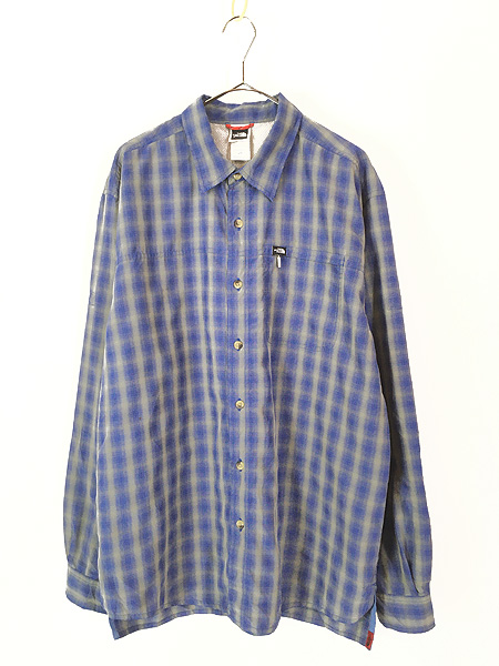 古着 TNF The North Face オンブレ シャドー チェック パデット