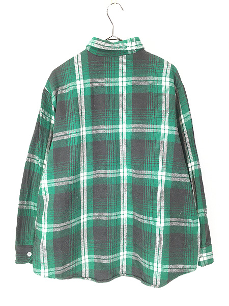 古着 60-70s BIG MAC JC Penney 極上 グリーン チェック 100%コットン