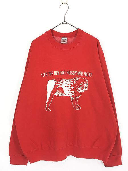 古着 90s USA製 Mack Trucks 「SEEN THE NEW 500 HORSEPOWER MACK