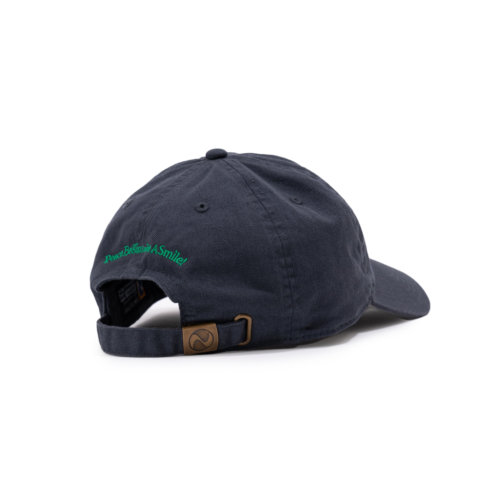 PEACE RUN WASHED CAP (SLATE) / ピースランウォッシュドキャップ